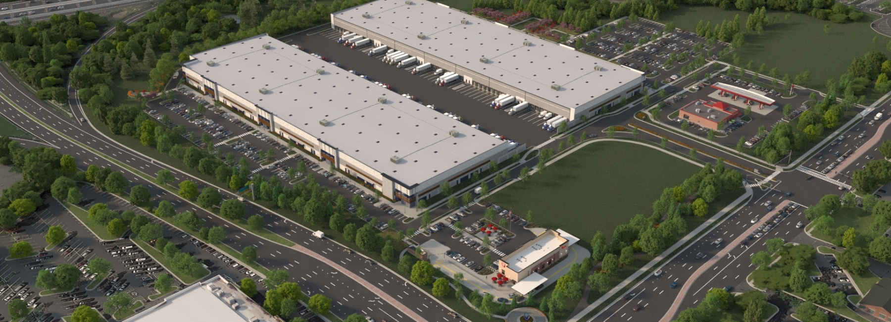 700 Progress Way Aerial Rendering