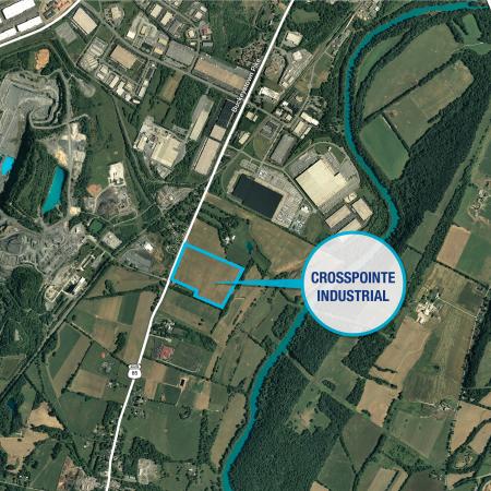 Crosspointe Industrial Aerial