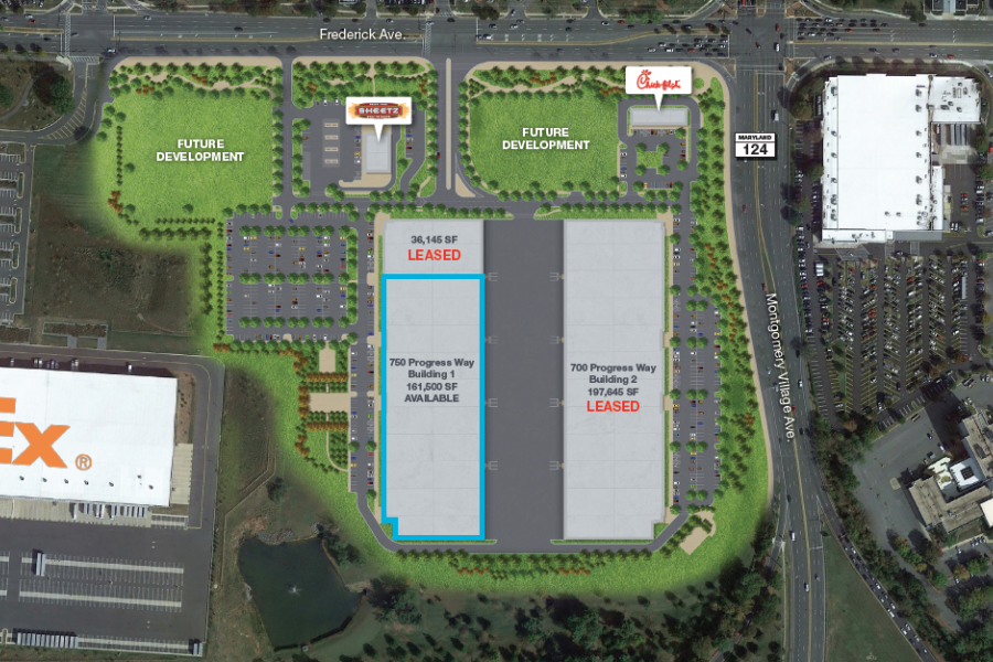 Progress Way Site Plan